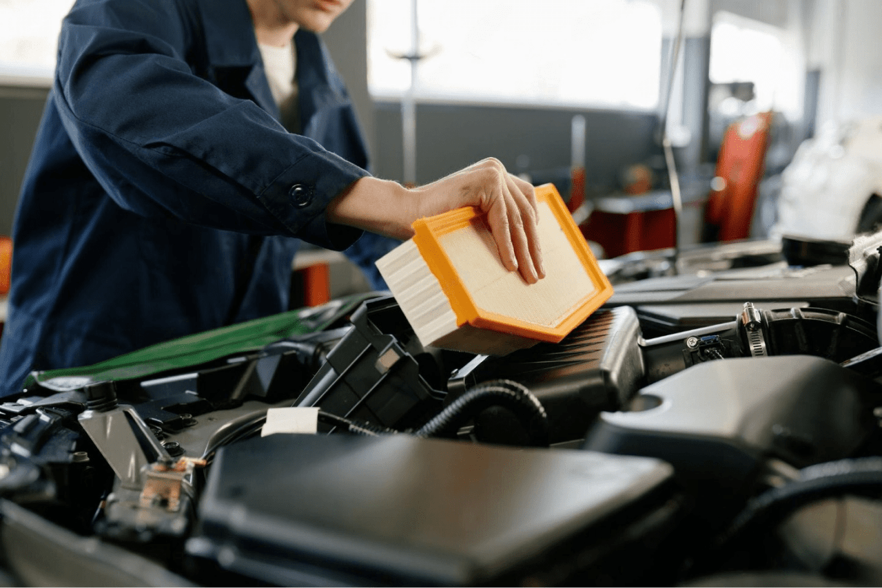 Замена воздушного фильтра