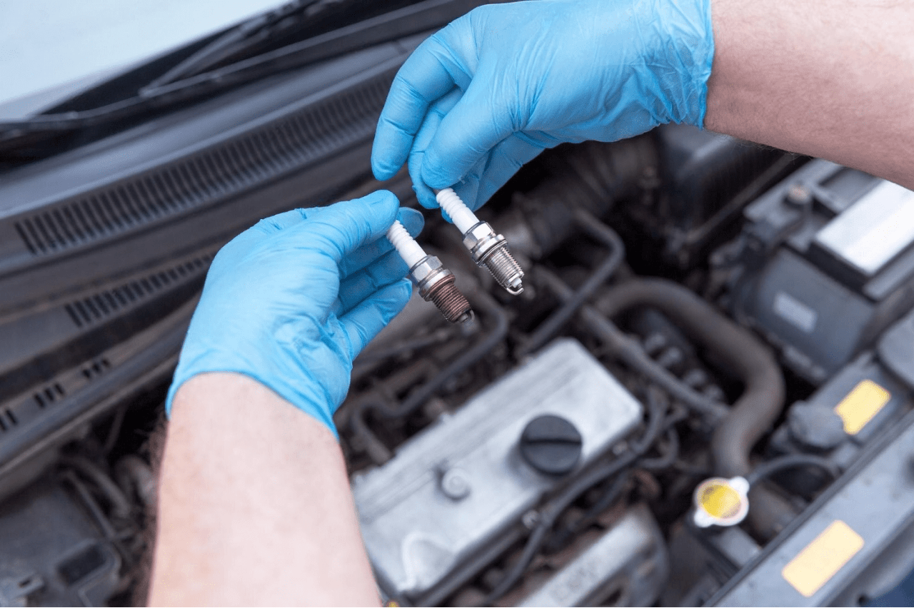 Замена свечей зажигания