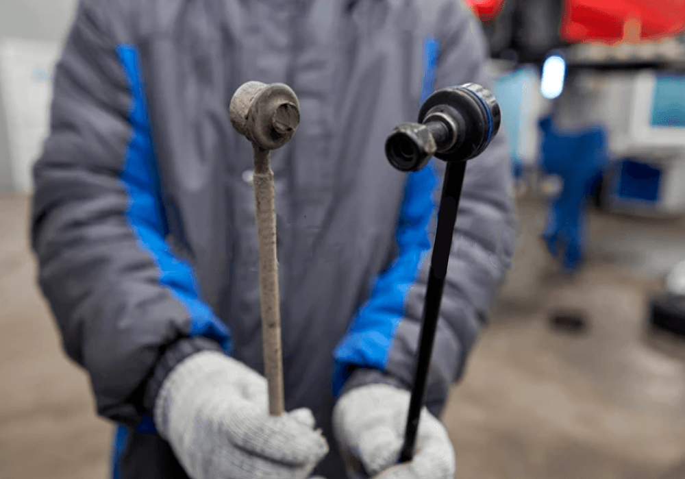 Замена стоек стабилизатора