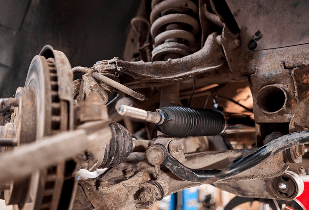 Замена рулевой тяги автомобиля