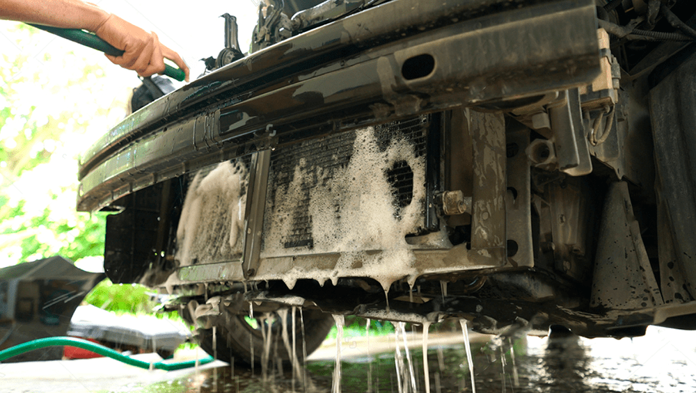 Промывка радиатора