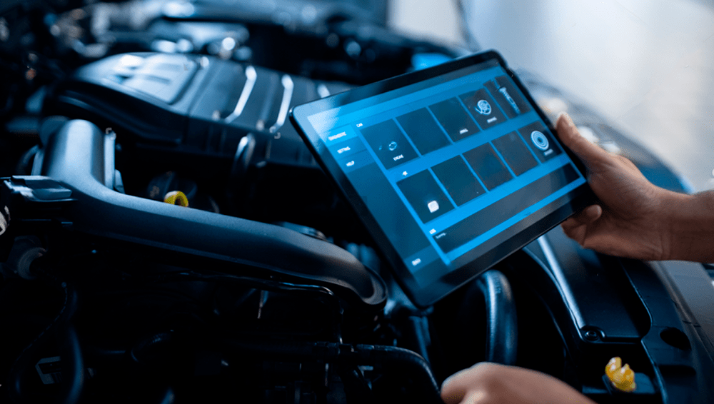 Диагностика двигателя автомобиля