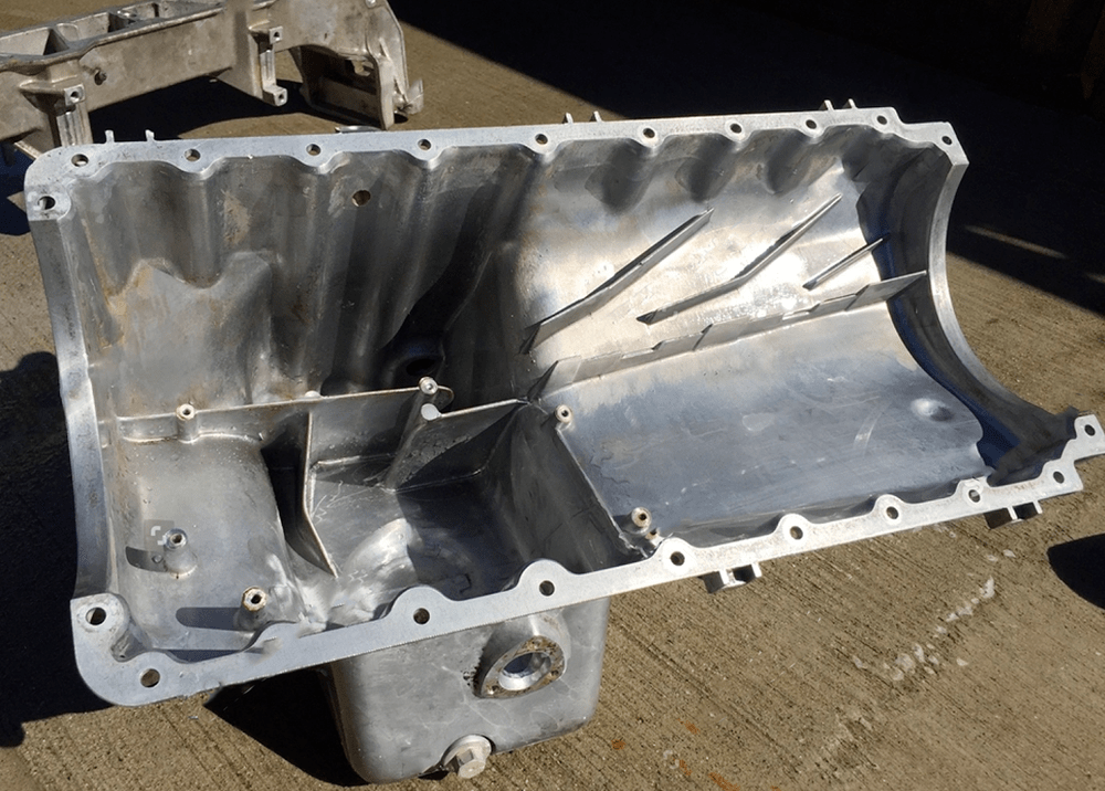 Замена поддона двигателя