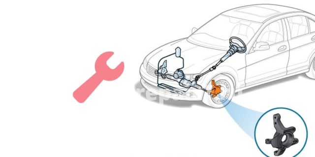 Замена поворотного кулака в Москве
